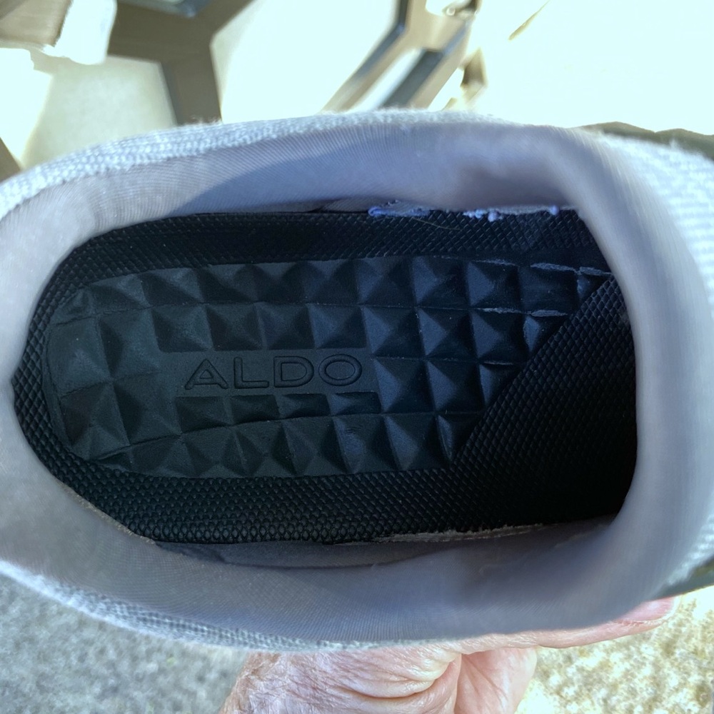 Aldo Soft Knit Gray Sneakers, Lightweight Comfort… - image 8